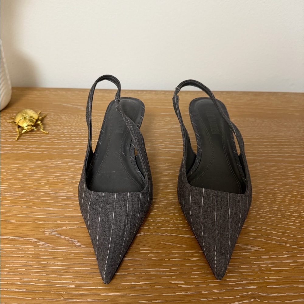 Steve Madden Striped Kitten Heels